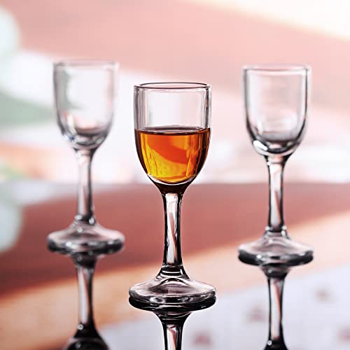Valeways Shot Glasses, 1Oz Mini Wine Glasses Set Of 6, Cute Shot Glasses/Great For White And Red Wine/Wine Glass Clear/Tasting Glasses #TOP4