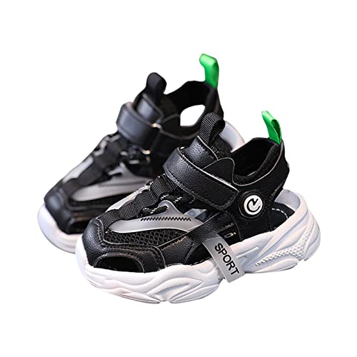 Boys' Girls' Sports Sneakers Toddler Lightweight Mesh Breathable Walking Sneakers Lace Up Soft Soles Sports Shoes (Purple, 11.5 Little Child)3