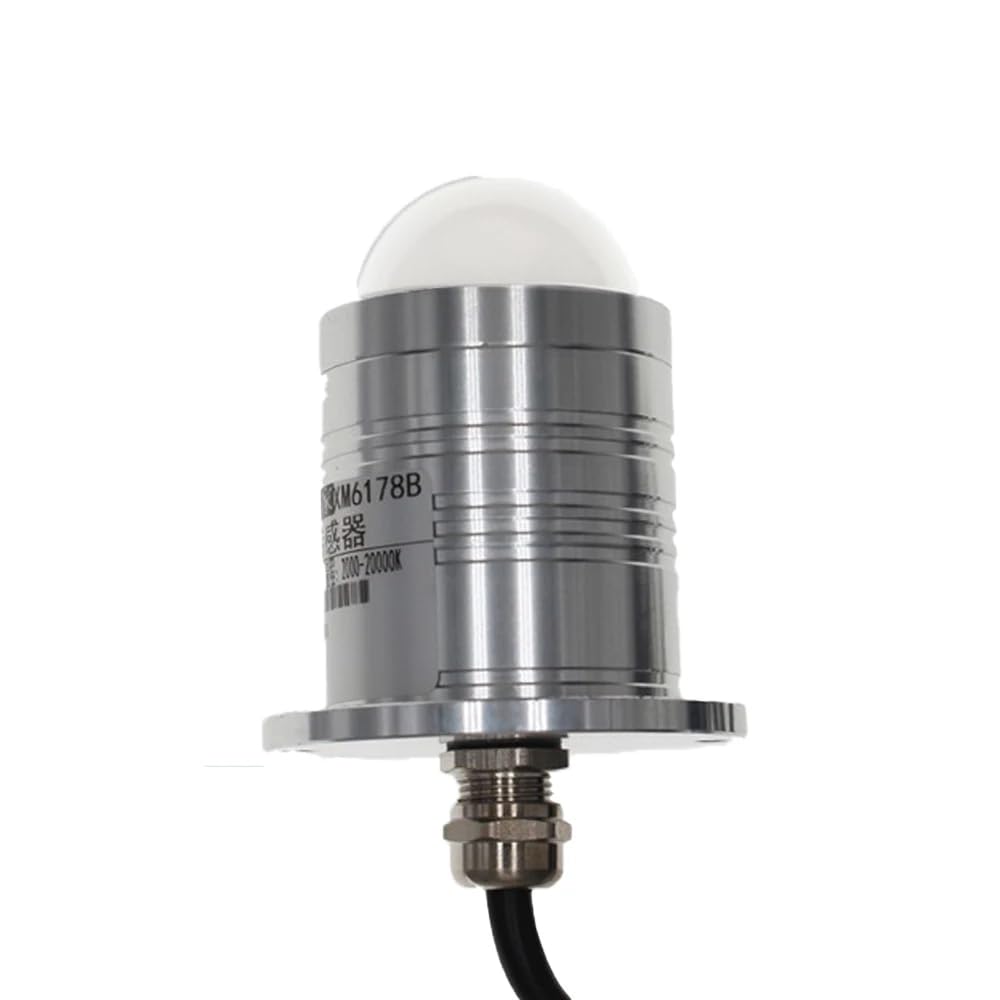 Toplionace Sensor de Temperatura de Color RS485 de Alta Precisión (0-65535 K), Medidor de Iluminancia para Medir el Brillo en Interiores de Bibliotecas, Labs y Hospitales.