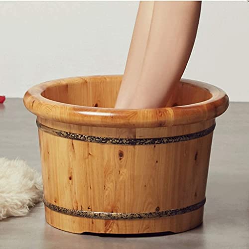 Bañera de pies de madera para adultos miniatura 7
