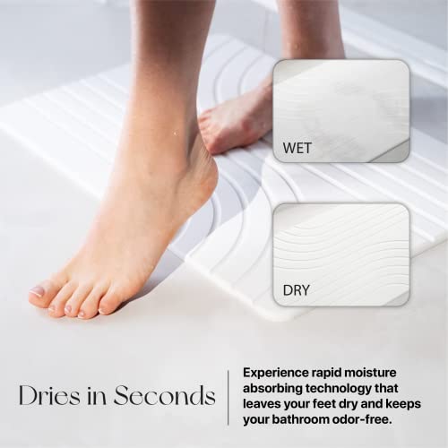 Tosoro 196852187058 Stone Bath Mat, Diatomaceous Earth Non-Slip Stone Shower Mat thumb #2