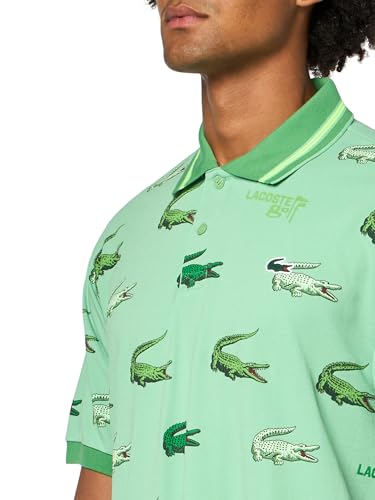 Lacoste Men's Sport Golf Crocodile Print Polo Shirt3