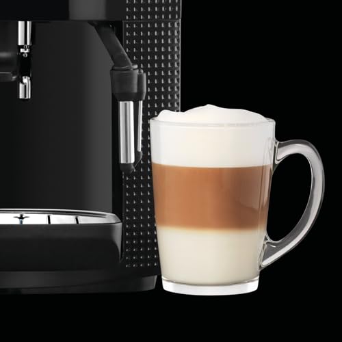 Krups Roma Kaffeevollautomat mit langlebiger Metall-Brühgruppe, Espresso, Cappuccino & Kaffee auf Knopfdruck, 1,7 l Tank… – Ansicht 3