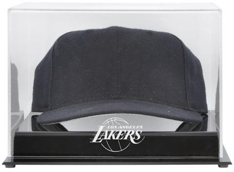 Los Angeles Lakers Acrylic Team Logo Cap Display Case - Basketball Hat Display Cases