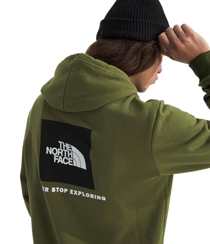Image of THE NORTH FACE Men's Evolution Box NSE Hoodie | Sweatshirt With 2 Piece Hood, Adjustable Drawcord, Kangaroo Hand Pocket