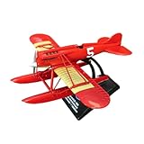 Pegciuho Modellflugzeug Aus Metallguss, Geschenk für Männer, Legierung, Nachbildung, Wasserflugzeug für Bücherregal, TV Ständer, Wohnzimmer, Schlafzimmer, Style C