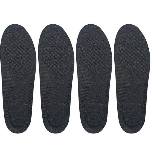 Image of Geyoga 0.4 Inch 4 Pcs Left or Right Full Length Insoles Balancer Leg Length Discrepancy Insoles and Additional Cushion Pad Heel Lift for Leg Lengths Discrepancy (Right)