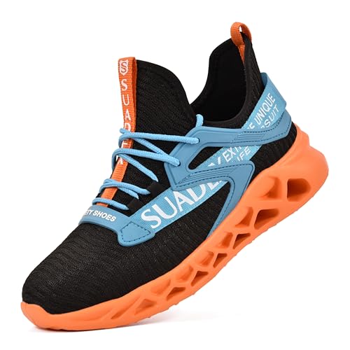 Image of SUADEX Steel Toe Shoes for Men Women Indestructible Work Safety Sneakers