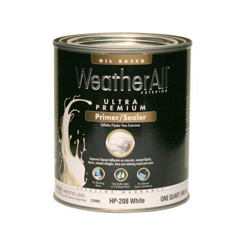 True Value HP208QT Premium Weatherall Exterior Oil Based Primer, 1
