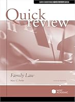 Quick Review of Family Law (Quick Reviews) B0F4RYWSY3 Book Cover