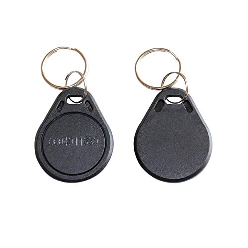 image for Getmorv 100PCS 125KHz RFID Key Fob Contactless Keyfob Proximity ID Car