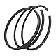 3Pcs 65mm Kolbenring, Luftkompressor, Luftkompressor Zubehör für Luftkompressoren Luftpumpe Kolbenring, Kolbenring Ersatz für 2,2KW 3,0KW Motor 0,25 0,36 Luftkompressor Luftpumpe