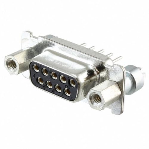DEMN-9S-N-A197 Connector 9 Position D-Sub Receptacle, Female Sockets : RoHS