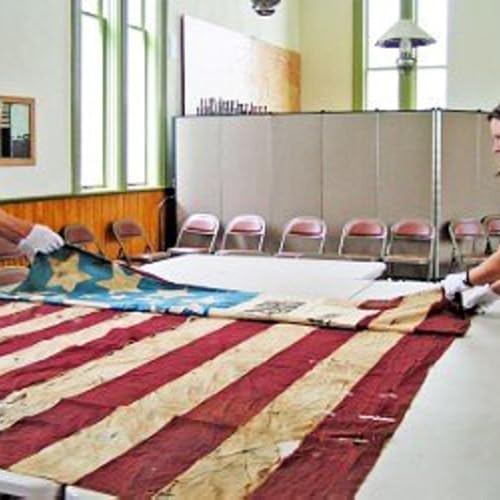 Oswego museum celebrates nation&rsquo;s 250th birthday with flag exhibit