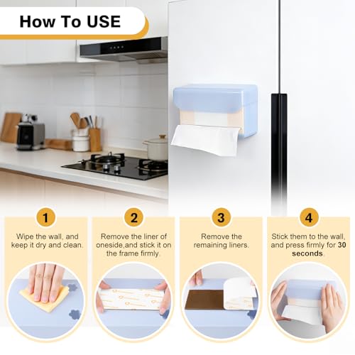 Image of SummerBrite 10 Pairs Brown Hook and Loop Strips 2 x 5 Inch, Heavy Duty Adhesive Fasteners for Wood Surfaces, Wide Sticky Back Mounting Tape for Furniture & Cabinets, Industrial Strength