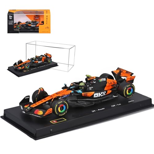 Modelo coleccionable automóvil F1 McLaren 1:43 Deluxe