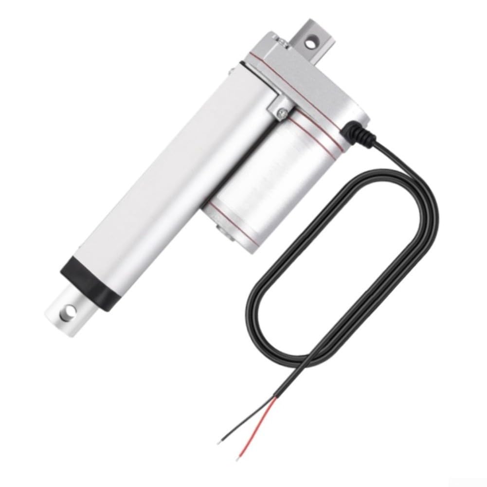 Actuador lineal resistente 1500N 12V Motor eléctrico para sillas elevadoras – Barra de empuje impermeable IP65 50 mm (1500 N 150 mm)