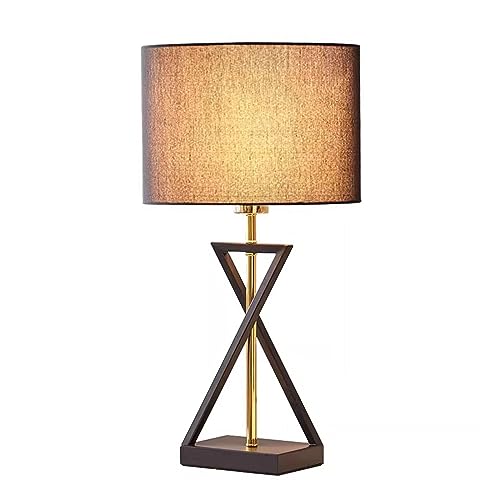 Lámpara de mesa para dormitorio Lámpara de mesa de noche for dormitorio, lámpara de mesa, mesa moderna Simple, cálida, romántica, dormitorio principal, sala de estudio, lámpara de mesa, lámparas de no