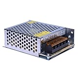 fuente de alimentacion estabilizada pihernz  Fuente de alimentación estabilizada para cámaras Videovigilancia tira bobina a LED Switch Recortadora 5 A 220 V 12 V de 5 amperios aliled5 a