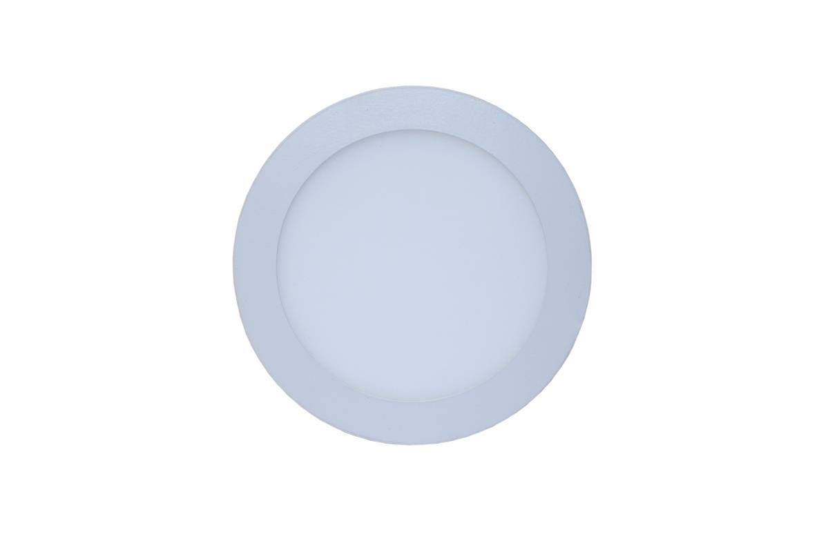 choi slim panel led light 3 watt, round (white)