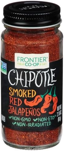 Frontier Co-op Ground Chipotle Pepper, Chipotle Powder Seasoning | 2.15 Ounce (Pack of 1)