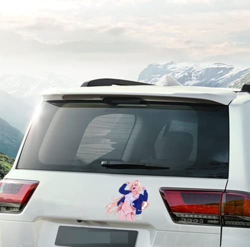 Higimono 5.1" For Power Sexy Anime Car Decals Bumper Stickers Motorcycle Windshield Car Accessories Waterproof #TOP2