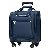 Coolife Luggage Underseat Luggage Carry On Suitcase Softside Luggage Lightweight Rolling Travel Bag Spinner Luggage