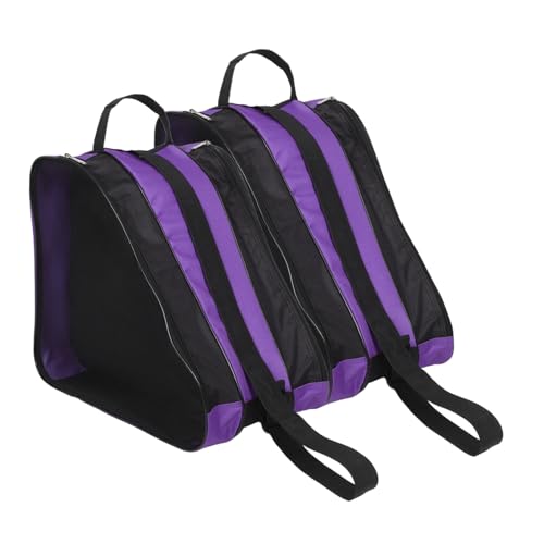 Mipcase Roller Skates Bag for Women Skates Carrier with Multipurpose Storage for Accessories Ice Skating