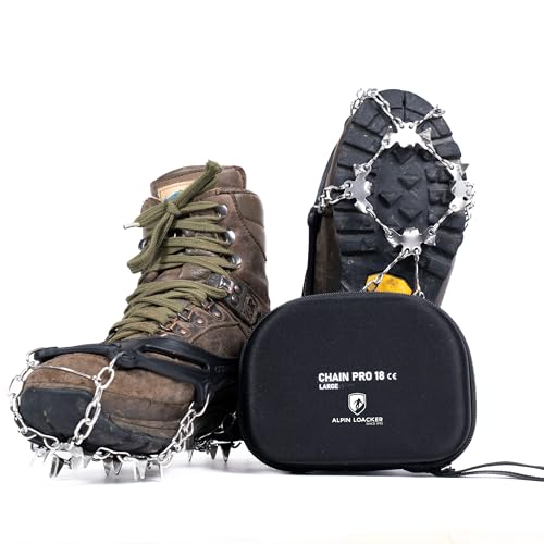 ALPIN LOACKER Grödel für Schneeschuhe I Leichte Steigeisen für...