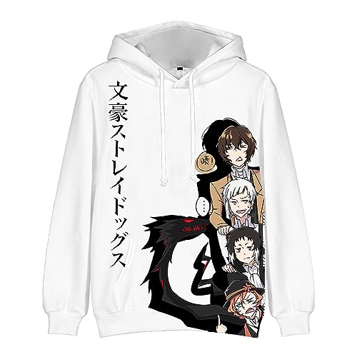 Nakahara Chuuya Hoodie Anime Dazai Osamu 3D Print Pullover
