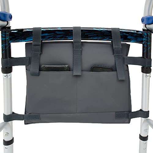 Top Glides Universal 6-Pocket Walker Bag/Tote/Pouch - Dark Blue #TOP2
