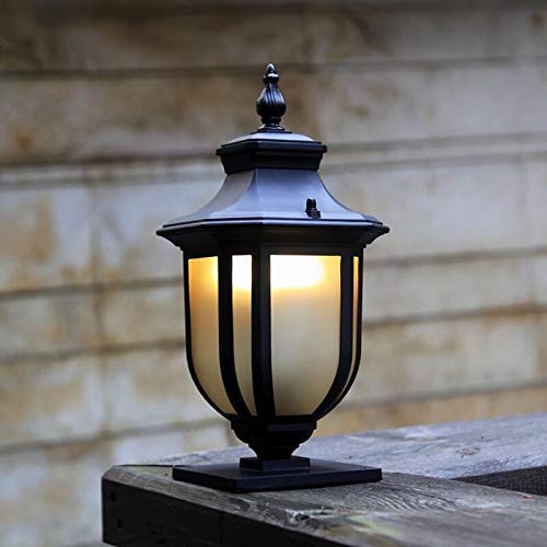 E27 Led Zewnętrzny Ogród Oświetlenie Krajobrazu Kolumna Lampa Czołowa Wodoodporna Europejska Aluminiowa Kinkiet Oświetlenie Zewnętrzne