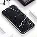 ESR Marble Slim Soft Case for iPhone X, Flexible TPU Marble Pattern Cover for Apple iPhone 5.8 inch (2017 Release only) (Black Sierra)