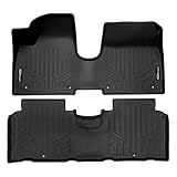 SMARTLINER Custom Fit All Weather 2 Row Floor Mat Liner Set Compatible with 2022-2024 Hyundai Ioniq 5