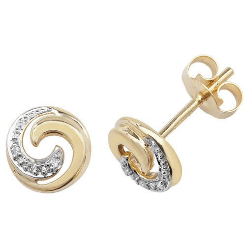 Boucles d'Oreilles Or 375/1000 et Diamant : le cadeau précieux idéal pour célébrer un moment unique