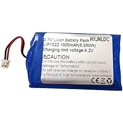 Ventilador Iones Negativos Batería de 3.7V 1500mah para reemplazo de batería del Controlador inalámbrico Sony PS4 (CUH-ZCT2U, CUH-ZCT2E, CUH-ZCT2A 2016 y Modelos posteriores) dualshock Playstation 4 Gen 2 Enchufe pequeño