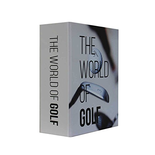 Caixa Livro Mini Golf Fullway em Madeira - 17x13 cm