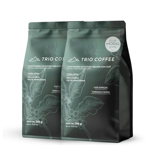 Kit Café Especial TRIO COFFEE 250g