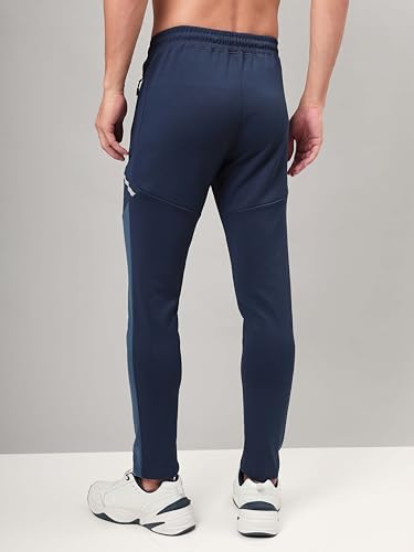 Image of TECHNOSPORT Men Mid Rise Slim Fit Active Running Track Pant - (MPOR95-123-P) Pack of 1