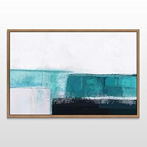 signwin Framed Canvas Wall Art Abstract Landscape Canvas...