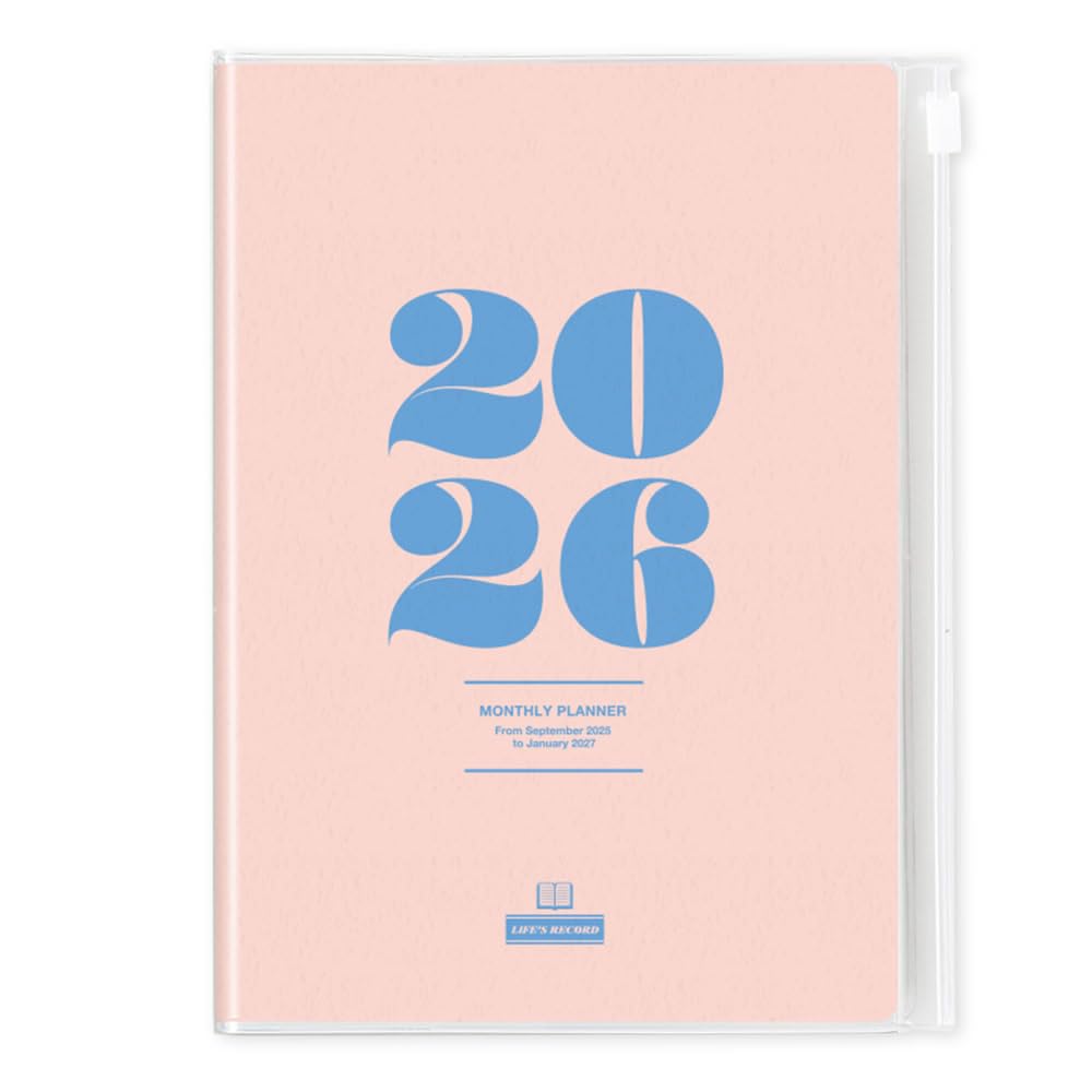 Amazon.co.jp: 2026 ダイアリー 手帳 リュリュ A5サイズ DS-2603