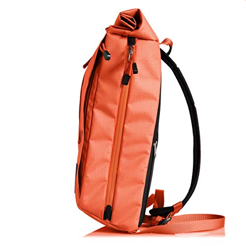 F-Stop – Fitzroy 11L Roll Top Camera Sling Bag For Dslr, Mirrorless, Urban, Travel Photography F-Stop - Fitzroy - Sling Camera Pack (Nasturtium Orange) #TOP2