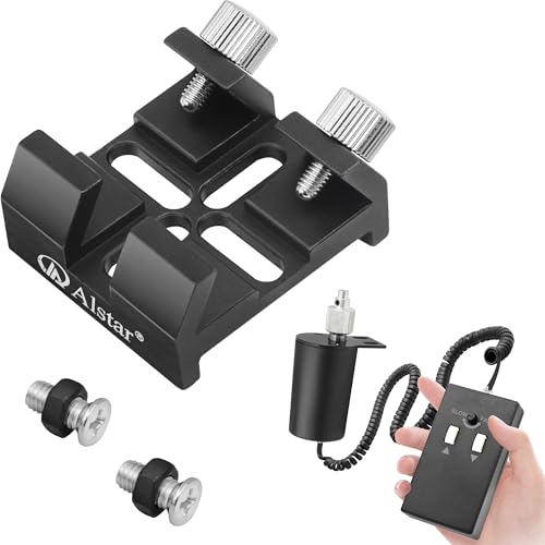 Alstar AccuFocus Electronic Telescope Focuser - Bundle with - Universal Dovetail Base