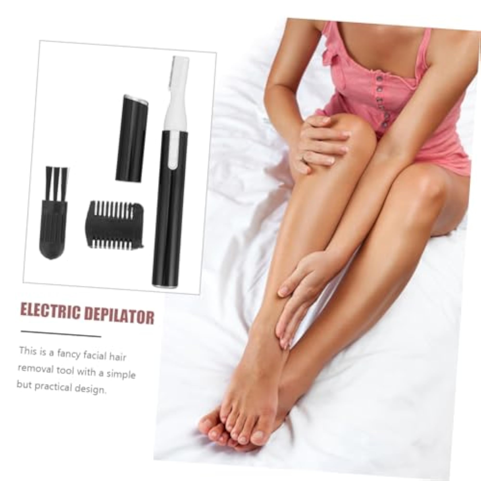 3 Sets Electric Eyebrow Trimmer for Women, Painless Grooming Tool
