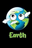  Earth: A Blank Lined 120 Page 6X9 Journal For Planet Earth Lovers