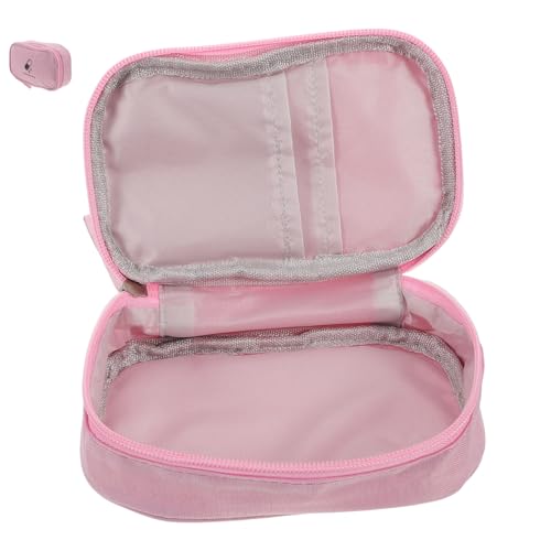 Healeved Bolsa De Viaje Portátil para Medicamentos Organizador De Medicamentos De Viaje Estuche para Llevar Medicamentos Bolsa para Medicamentos Contenedor para Medicamentos Bolsa