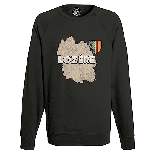 Sweat Lozère 48 style vintage pour vos balades en nature