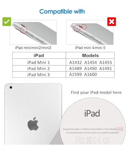 Image of Screen Guard Compatible With Apple iPad Mini 2 /Mini /Mini 3 7.9 inch Inch Tablet Flexible Fiber Screenguard Not a Tempered Glass Screen Guard