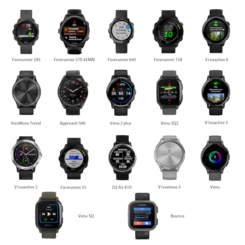 Correas compatibles para Garmin Vívoactive 6 silicona suave miniatura 2