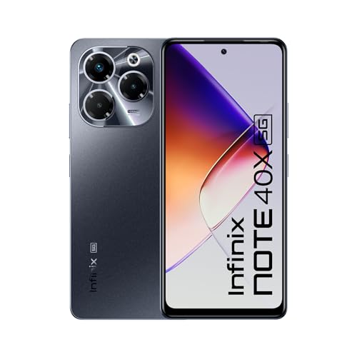 Image of Infinix Note 40X 5G, Starlit Black (8GB, 256GB) Without Offers